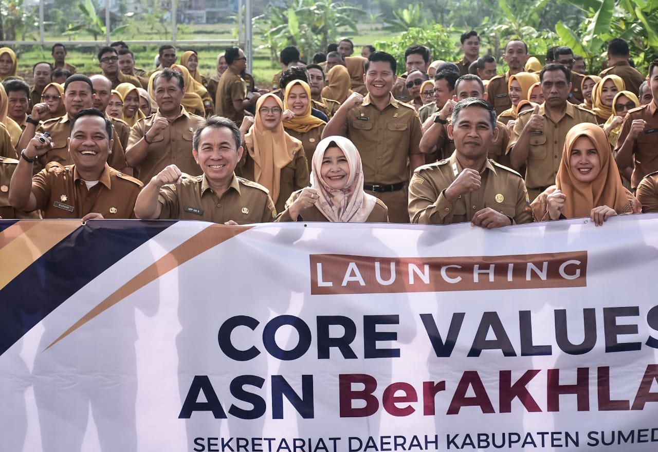 Pemkab Sumedang Launching core values ASN BerAKHLAK