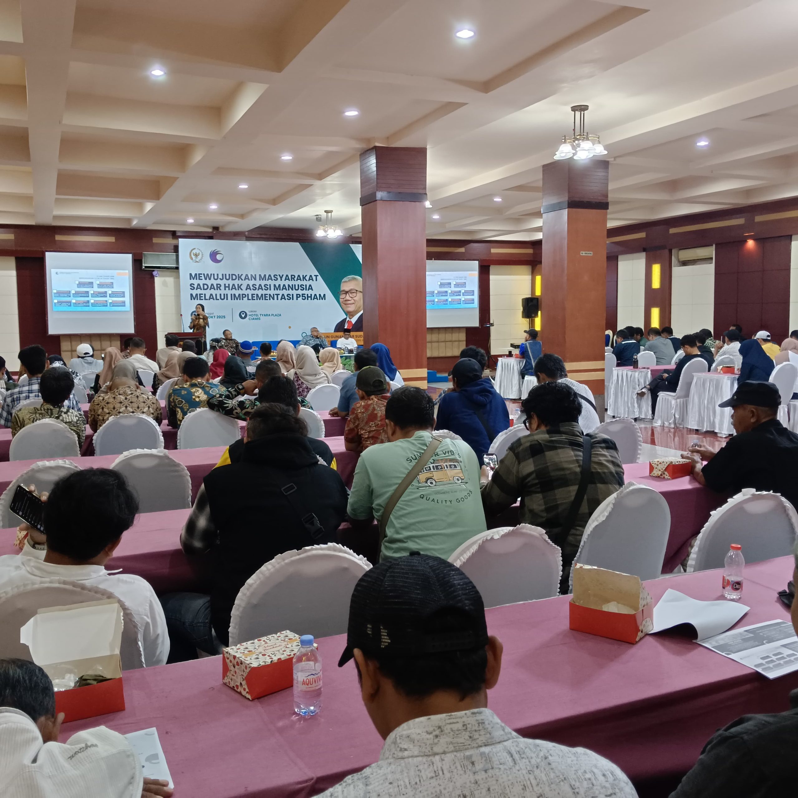 Agun Gunanjar Gelar Diskusi HAM di Ciamis Bersama Para Jurnalis