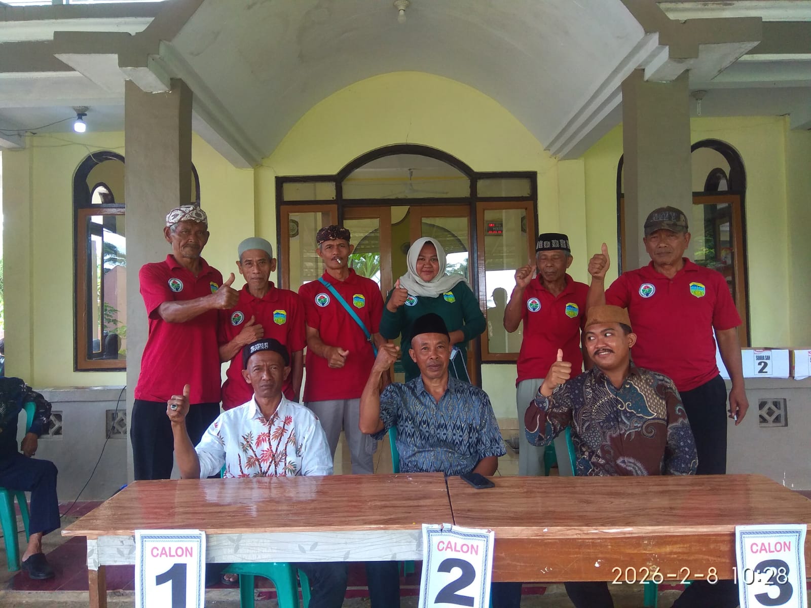 Warga Dusun Cineam Pilih Ketua Rw Secara Demokratis