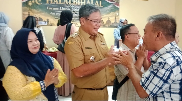 Pasca Idul Fitri Kelurahan Empangsari Gelar Halal Bihalal Bersama Lintas Agama