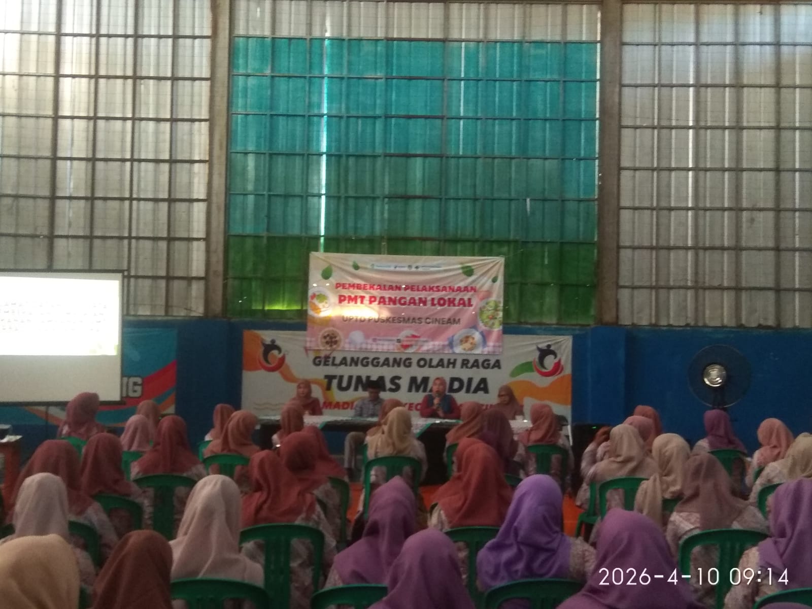 UPTD Puskesmas Cineam Laksanakan Pembekalan Pelaksanaan PMT Berbasis Pangan Lokal