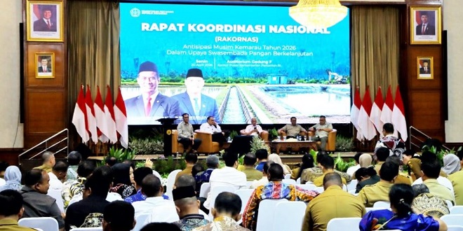 Bupati Ciamis Angkat Kebutuhan Petani Ciamis di Rakornas Pertanian