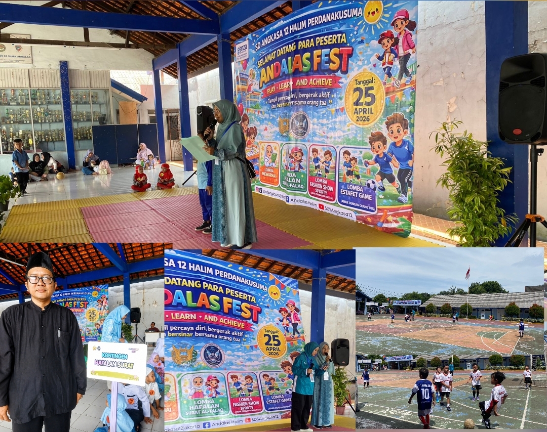 Kreativitas Tanpa Batas! SD Angkasa 12 Halim Sukses Pukau Publik lewat Andalas Fest 2026