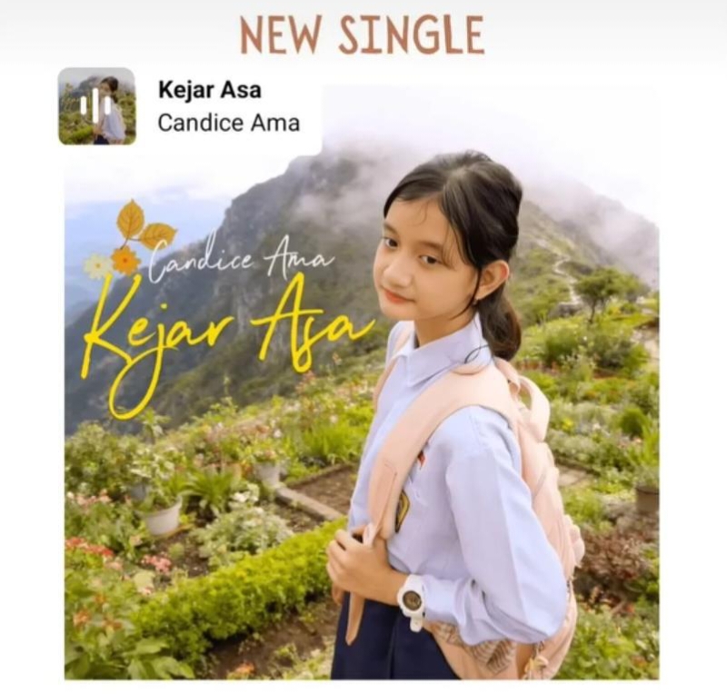 Dari Tasikmalaya untuk Indonesia, Candice Ama Rilis “Kejar Asa” Penuh Pesan Motivasi