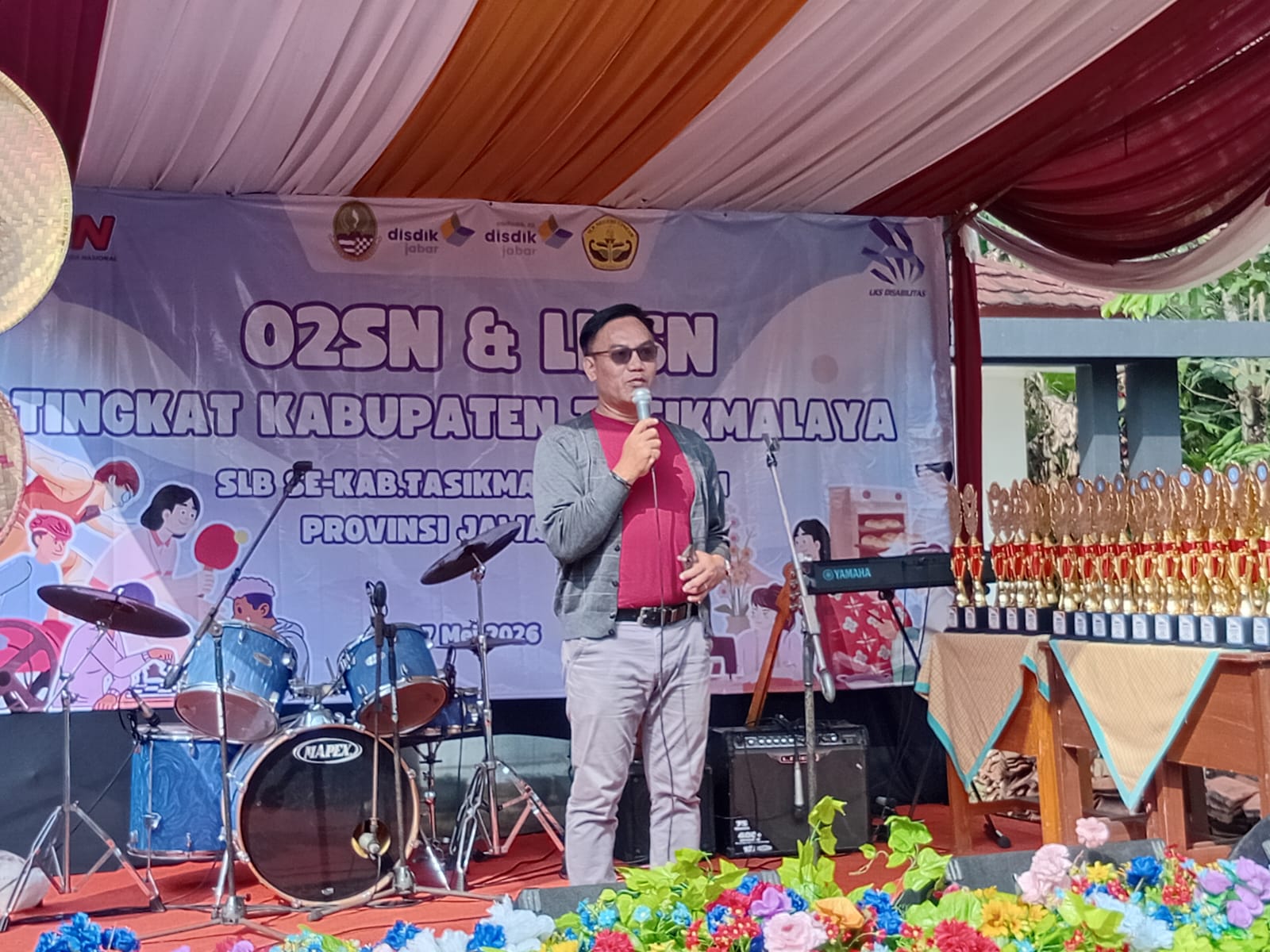 16 SLB Sekabupaten Tasikmalaya Ikuti Perlombaan O2SN dan LKSN