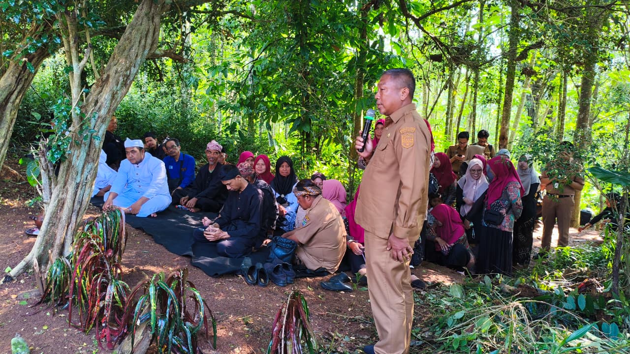 Sekda Ciamis Menghadiri Milangkala Desa Pusakanagara Ke-43 Tahun