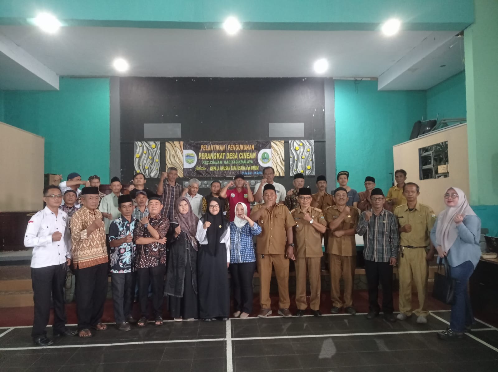 Pemdes Cineam Laksanakan Pelantikan dan Pengambilan Sumpah Perangkat Desa