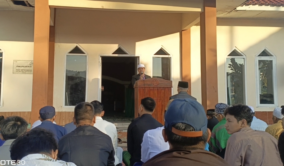 DKM A’s Salam Gelar Shalat Idul Adha, Sembelih 5 Ekor Sapi Dan 4 Ekor Domba