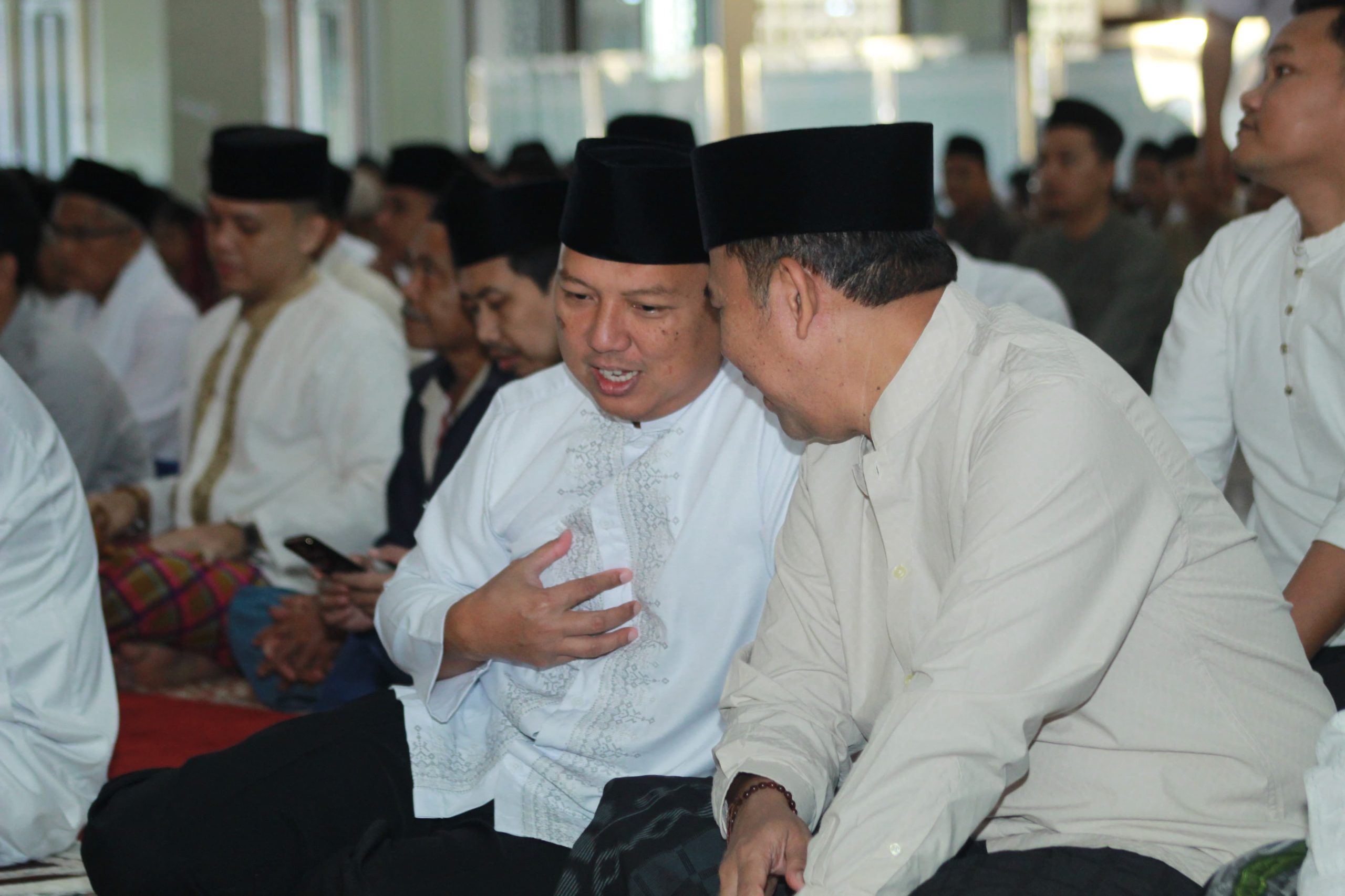 Dandim 0612/Tasikmalaya Laksanakan Sholat Idul Adha di Masjid Agung Baiturrahman Singaparna