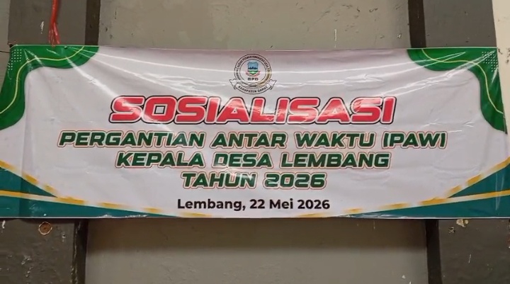 Sosialisasi Pergantian Antar Waktu Kades Lembang Garut