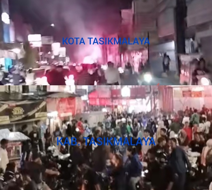 Euforia Kemenangan Persib! Bobotoh Penuhi Jalanan di Tasikmalaya