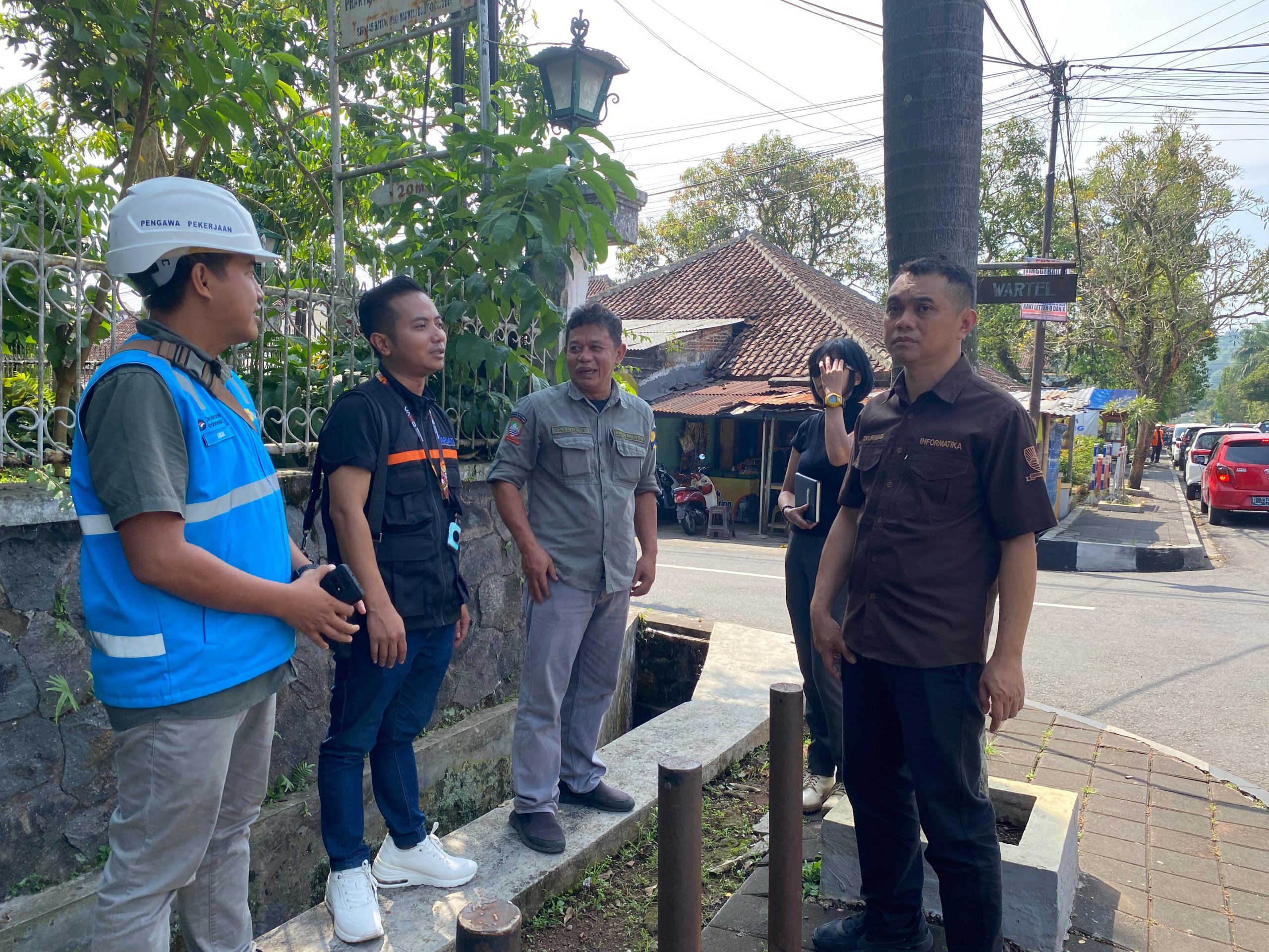 Penataan Kabel Telekomunikasi Dimulai, Diskominfosanditik Sumedang Siapkan Wajah Kota yang Lebih Tertib dan Estetis