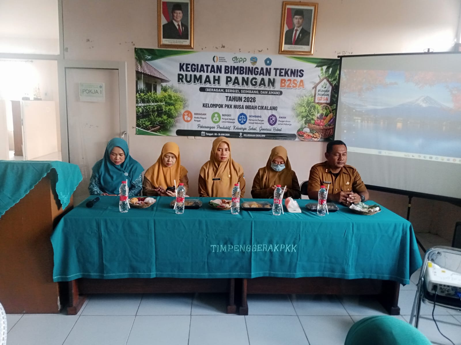 Bimtek Rumah Pangan B2SA, Wujudkan Ketahanan Pangan Berbasis Kearifan Lokal di Kelurahan Cikalang