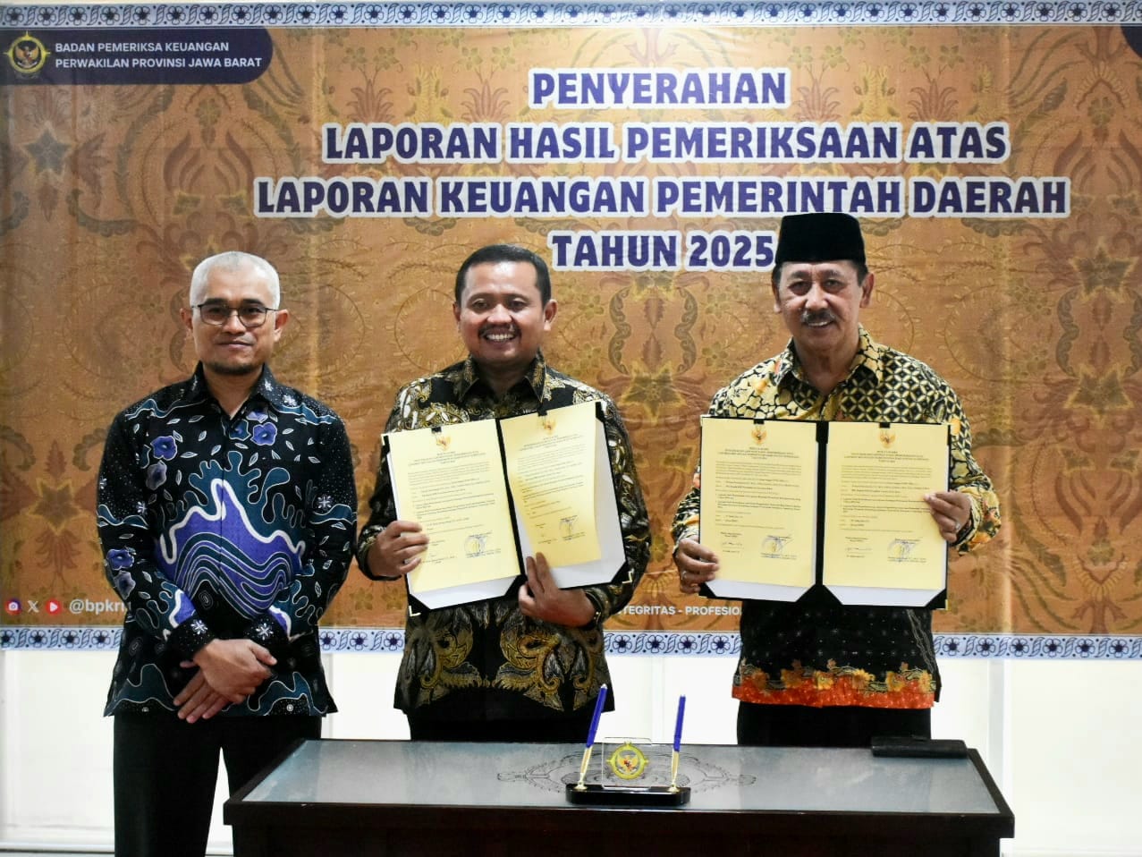 Penyerahan LHP BPK, Wujud Komitmen Tata Kelola Keuangan yang Akuntabel