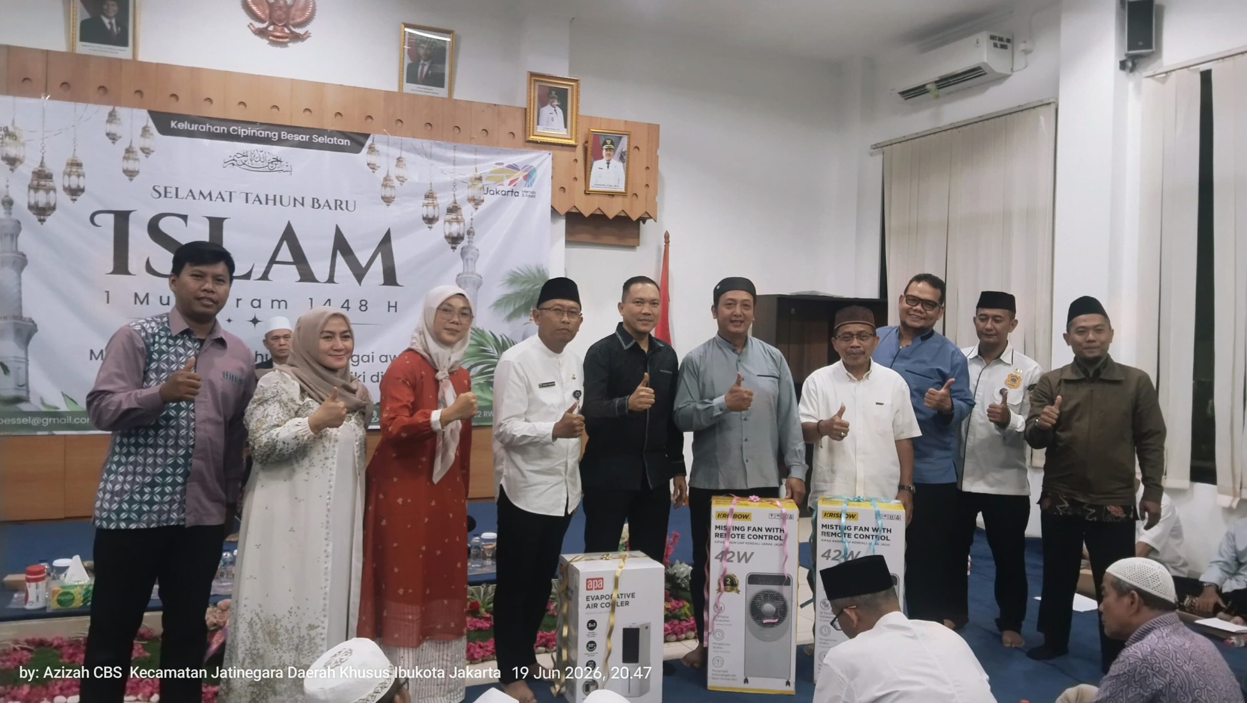 Raih Mapgar Tertinggi, RT 002 RW 007 CBS Banjir Apresiasi di Malam Peringatan 1 Muharram 1448 H