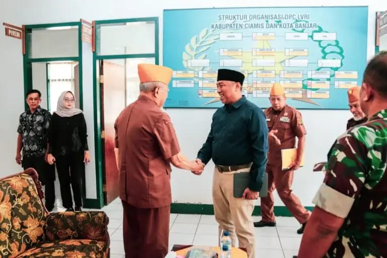 Sekda Ciamis Buka Muscab LVRI, Ajak Wariskan Semangat Juang 45 kepada Generasi Muda