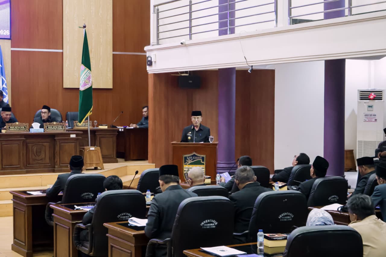 Rapat Paripurna DPRD Sepakati Raperda Pertanggungjawaban APBD 2025, Bupati Sampaikan Lima Raperda dan KUA- PPAS 2027