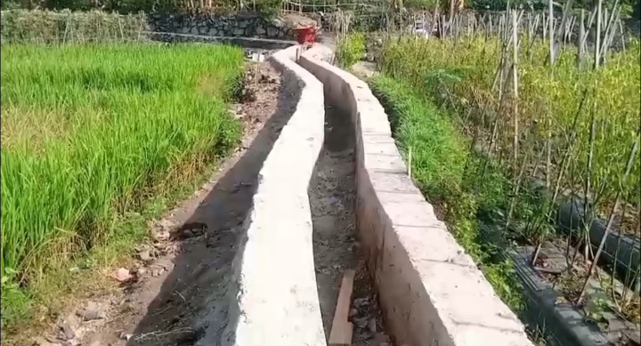 Pembangunan Irigasi P3A-TGAI di Kadungora Garut Dikebut, Petani Optimistis Hasil Panen Meningkat
