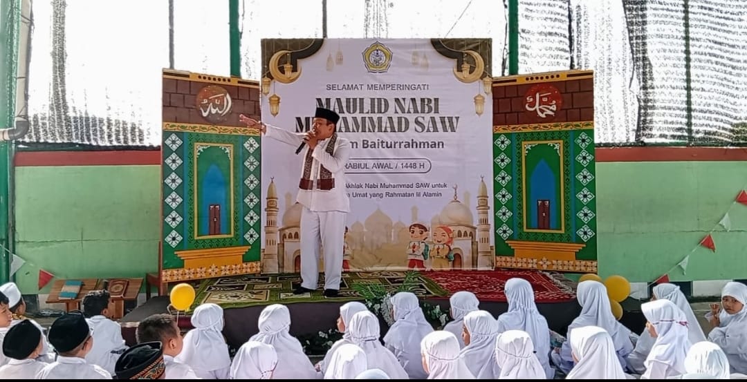 Rayakan Maulid Nabi 1448 H, SD Islam Baiturrahman Ciracas Hadirkan Ustaz Hilal untuk Cetak Generasi Berakhlak Mulia