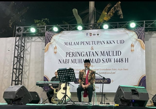 KKN UID di Desa Karangkamulyan Ciamis Resmi Berakhir di Momentum Maulid Nabi SAW