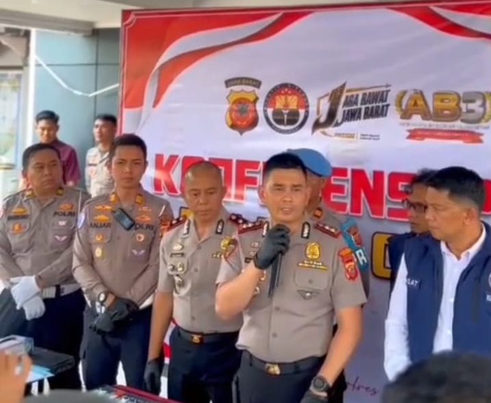 Polres Ciamis Perketat Kamtibmas, 152 Knalpot Bising dan 36,67 Gram Sabu Diamankan