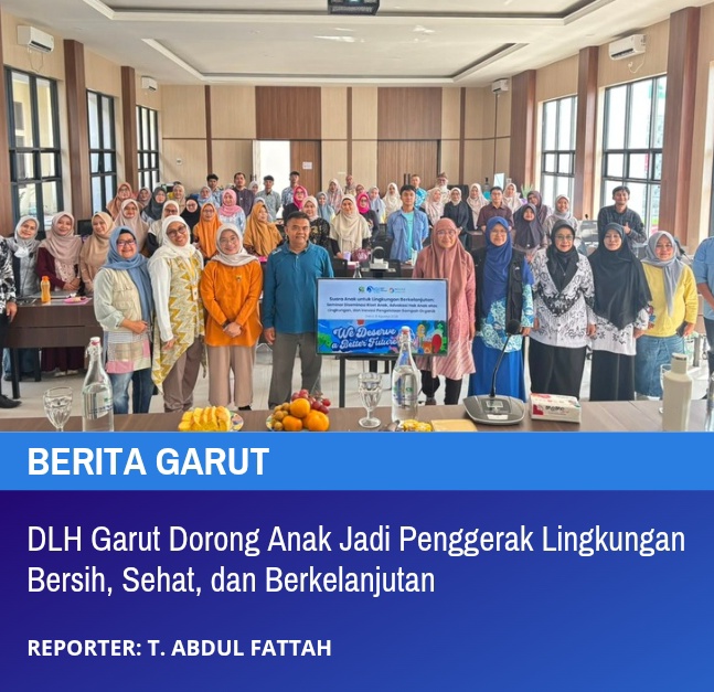 DLH Garut Dorong Anak Jadi Penggerak Lingkungan Bersih, Sehat, dan Berkelanjutan