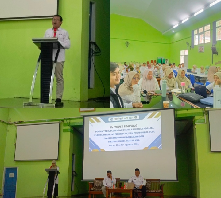 Dalam Mendukung Sekolah Maung, SMKN 1 Garut Gelar IHT Selama Tiga Hari