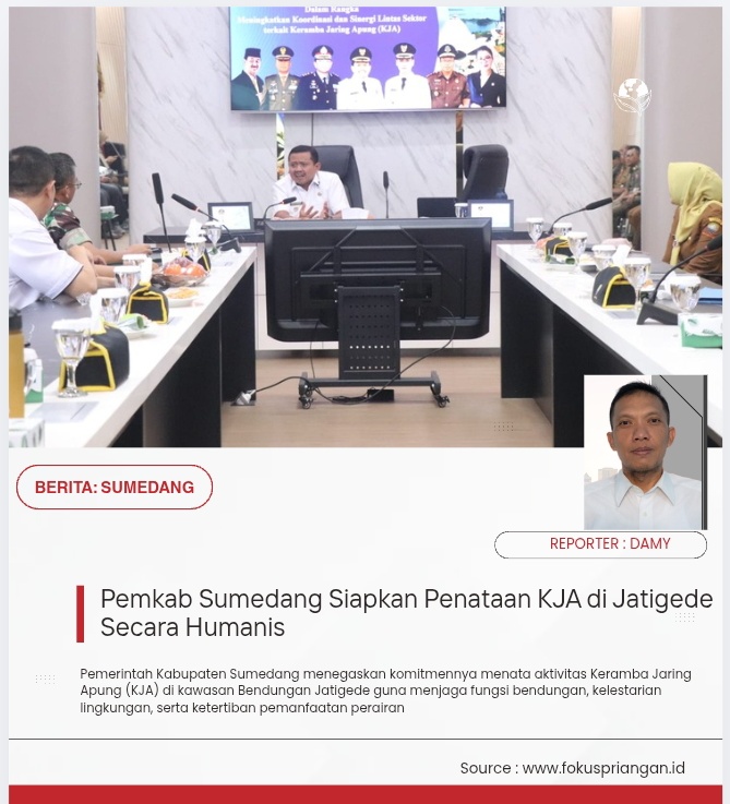 Pemkab Sumedang Siapkan Penataan KJA di Jatigede Secara Humanis