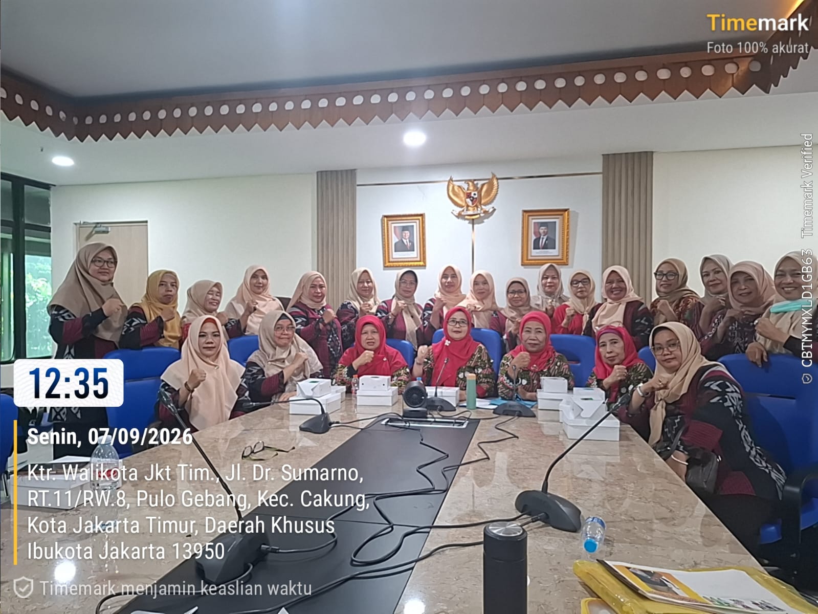 Bahas Program KIAT, Ketua Bidang I TP PKK Jaktim Susi Susanti Tekankan Pencegahan Trafiking