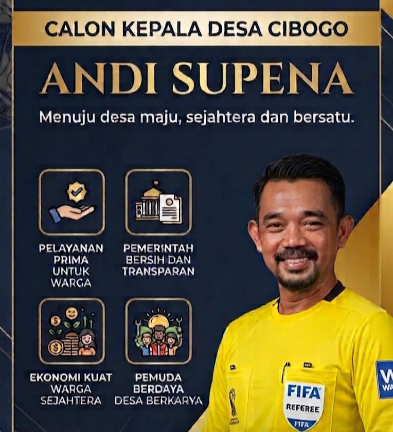 Bawa Visi Perubahan dan Program Nyata, Tokoh Muda Andi Supena Siap Maju di Pilkades Desa Cibogo