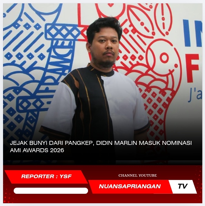 Jejak Bunyi dari Pangkep, Didin Marlin Masuk Nominasi AMI Awards 2026