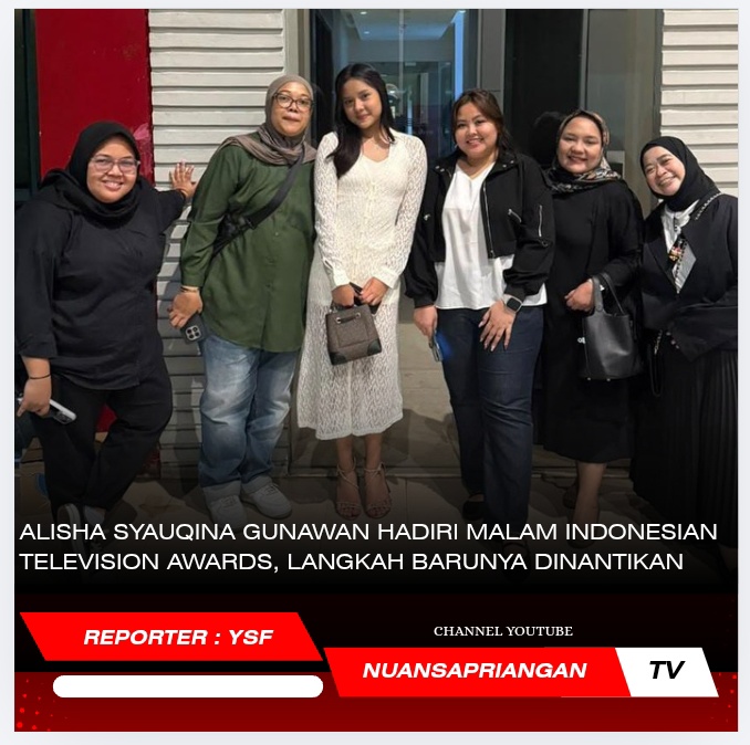 Alisha Syauqina Gunawan Hadiri Malam Indonesian Television Awards, Langkah Barunya Dinantikan
