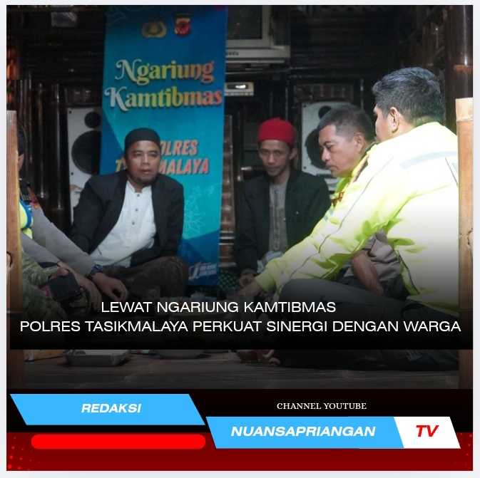 Lewat Ngariung Kamtibmas, Polres Tasikmalaya Perkuat Sinergi dengan Warga