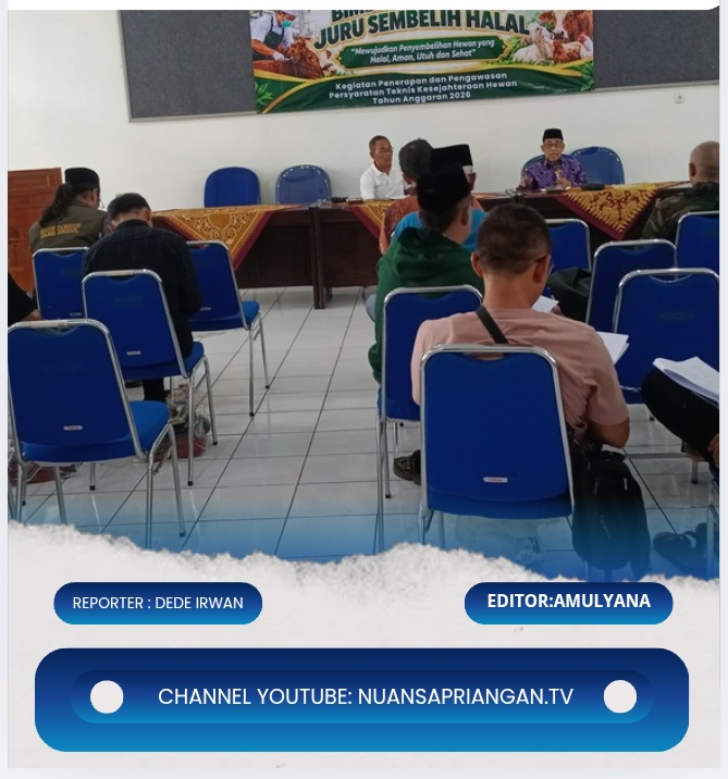 Disnakkan Ciamis Perkuat Kompetensi Penyembelih Hewan, Pastikan Daging Halal dan Aman Dikonsumsi