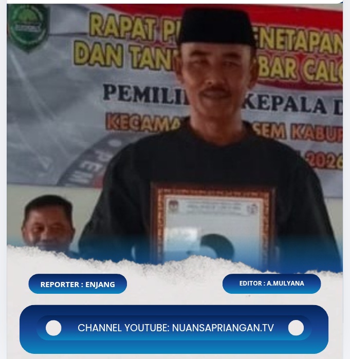 Ade Godam Dapat Nomor Urut 3, Siap Tancap Gas Sosialisasi Pilkades Desa Dukuh