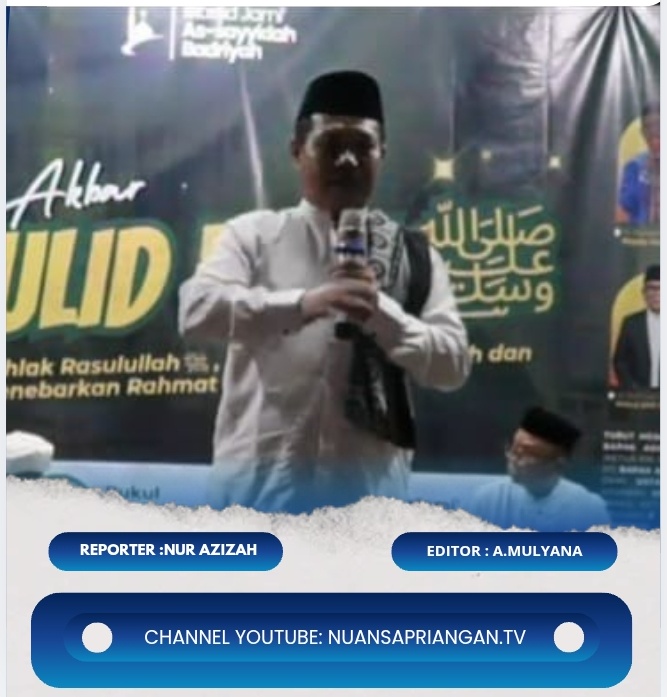 Ustaz Luki Kusuma Ajak Masyarakat Situsari Teladani Akhlak Rasulullah