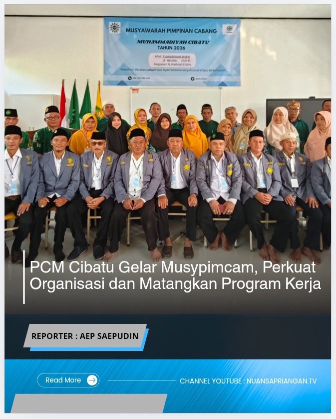 PCM Cibatu Gelar Musypimcam, Perkuat Organisasi dan Matangkan Program Kerja
