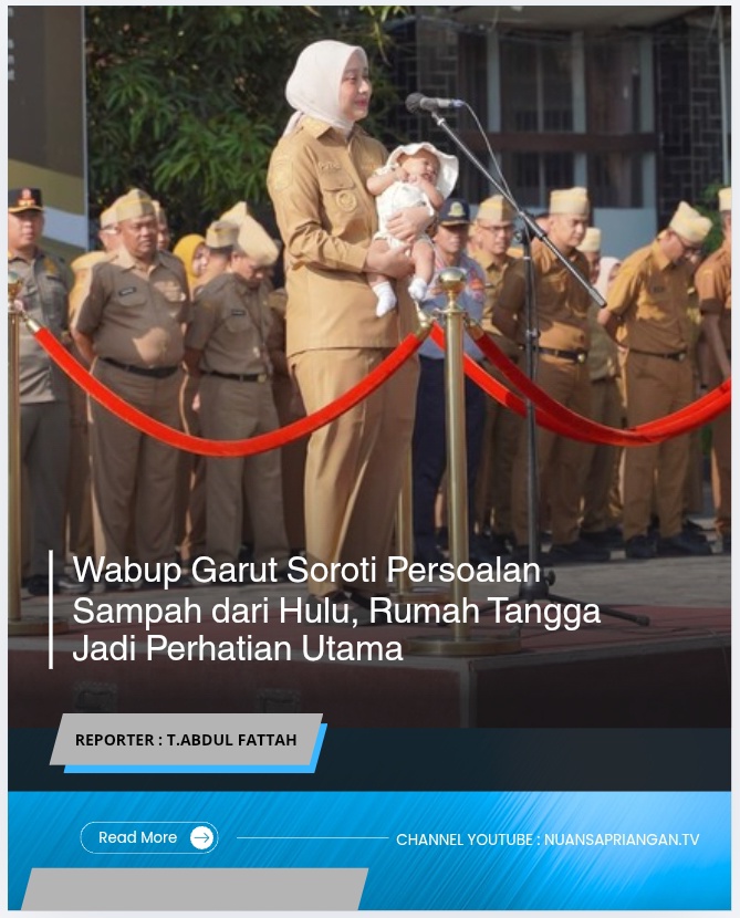 Wabup Garut Soroti Persoalan Sampah dari Hulu, Rumah Tangga Jadi Perhatian Utama