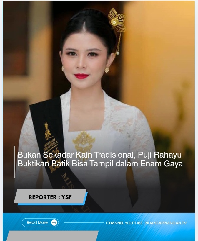 Bukan Sekadar Kain Tradisional, Puji Rahayu Buktikan Batik Bisa Tampil dalam Enam Gaya