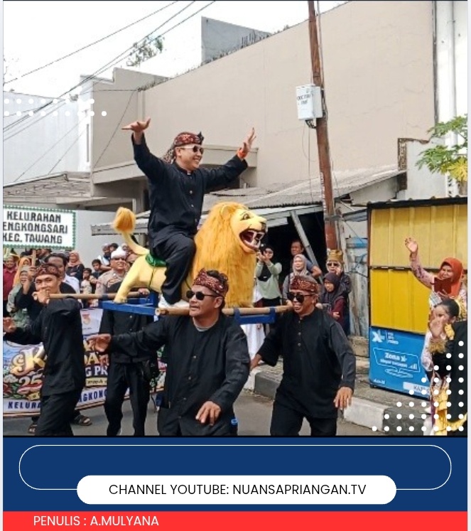 Karnaval Budaya Meriahkan HUT ke-25 Kota Tasikmalaya, Lima Kelurahan di Kecamatan Tawang Unjuk Kreativitas