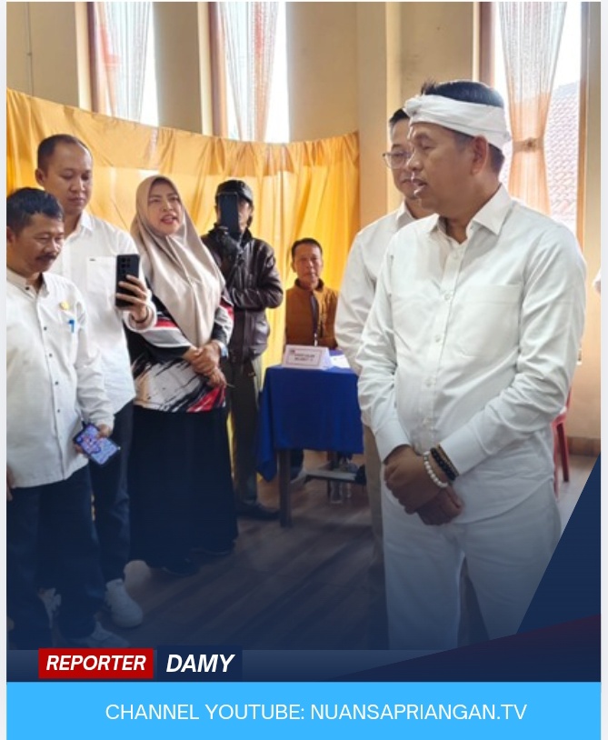 Gubernur Jabar Dedi Mulyadi Tinjau Pilkades Digital Sumedang, Dorong Jadi Percontohan Regional
