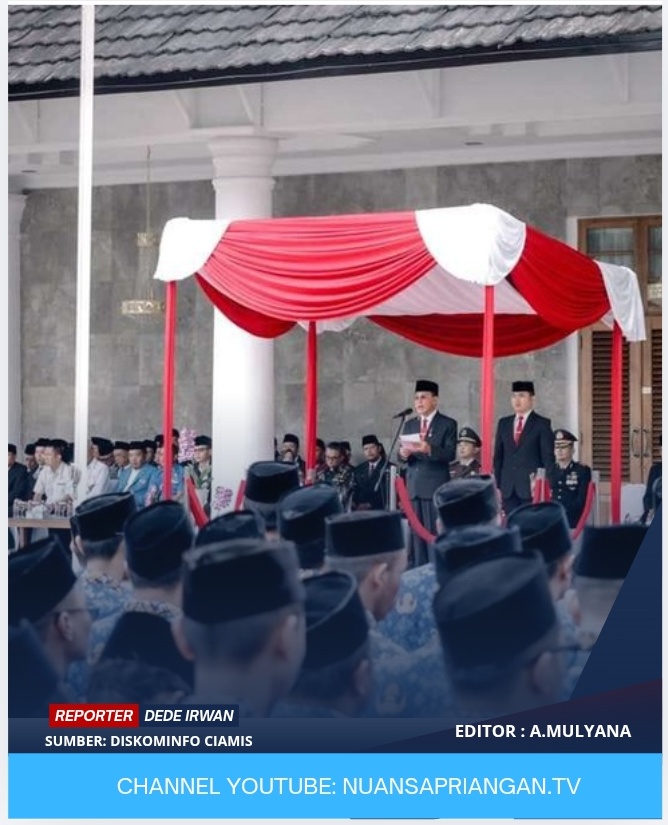Bupati Herdiat Ajak Pemuda Ciamis Perkuat Nasionalisme dan Kepedulian