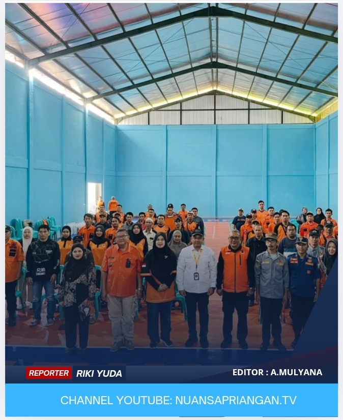 Pelatihan Mitigasi Bencana di Cineam, BPBD Tasikmalaya Tekankan Peran Relawan