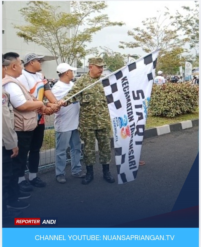 Wakil Ketua DPRD H.Wahid Hadiri Hari Terakhir Semarak HUT ke-25 Kota Tasikmalaya di Kecamatan Tamansari dan Ikuti Jalan Sehat
