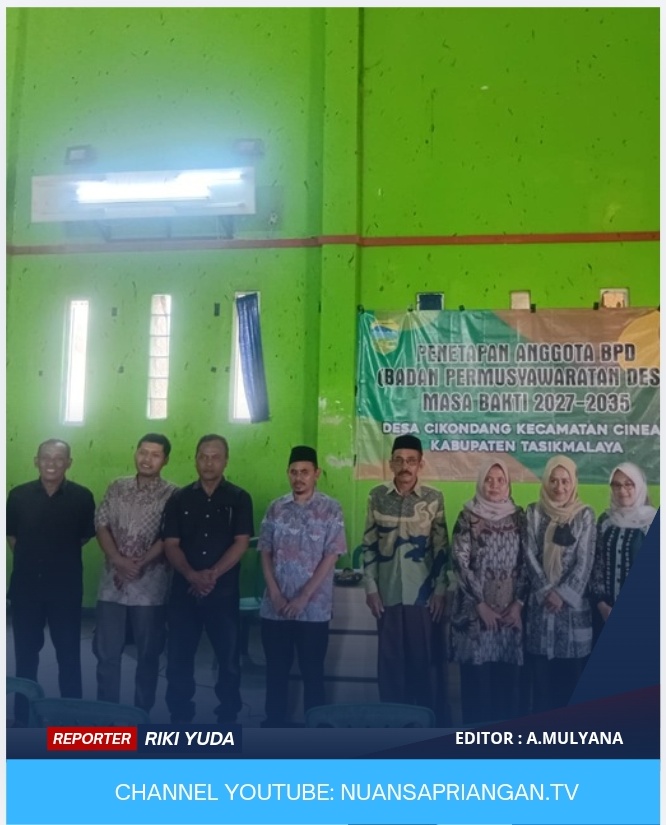 Pemdes Cikondang Tetapkan Calon Anggota BPD, Perkuat Aspirasi Masyarakat
